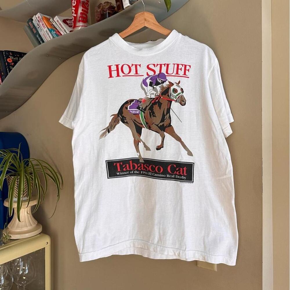 Vintage Tabasco Cat Kentucky Derby Shirt